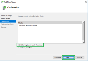 How to Add a Node in SQL Server Failover Cluster - DBSection.com