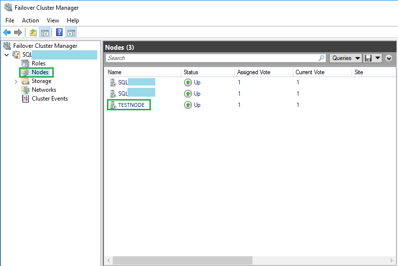 Windows Server failover cluster